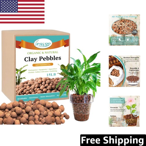 Leca clay pebbles for - lb,