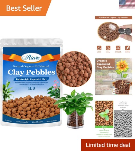 4lb organic leca clay - organic, pebbles