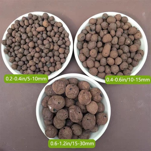 Leca expanded clay pebble - expanded,